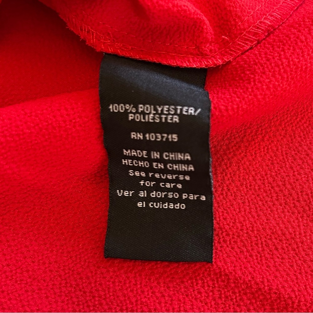 Women's Red Blouse - Picture 9 of 11